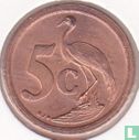 South Africa 5 cents 1995 - Image 2