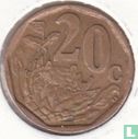 Zuid-Afrika 20 cents 2005 - Afbeelding 2