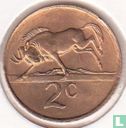 South Africa 2 cents 1990 (bronze) - Image 2