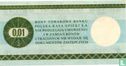 Polen Foreign Exchange Certificate 1 Cent 1979 - Afbeelding 2
