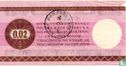 Polen Foreign Exchange Certificate 2 Cents 1979 - Afbeelding 2