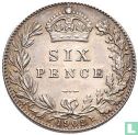 Verenigd Koninkrijk 6 pence 1902 - Afbeelding 1