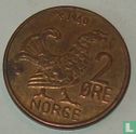 Noorwegen 2 øre 1960 - Afbeelding 1