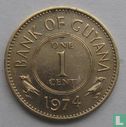 Guyana 1 cent 1974 - Afbeelding 1