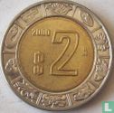 Mexico 2 pesos 2000 - Image 1