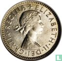 Australien 6 Pence 1954 - Bild 2