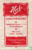 Heck's Lunchrooms - Afbeelding 1