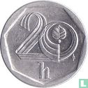 Tschechische Republik 20 Haleru 1999 - Bild 2