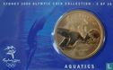 Australie 5 dollars 2000 (coincard) "Summer Olympics in Sydney - Aquatics" - Image 2