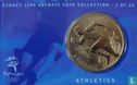 Australië 5 dollars 2000 (coincard) "Summer Olympics in Sydney - Athletics" - Afbeelding 2