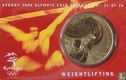 Australie 5 dollars 2000 (coincard) "Summer Olympics in Sydney - Weightlifting" - Image 2