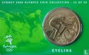 Australië 5 dollars 2000 (coincard) "Summer Olympics in Sydney - Cycling" - Afbeelding 2