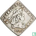 Denmark 1/6 speciedaler 1648 - Image 1