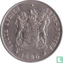 Afrique du Sud 10 cents 1986 - Image 1