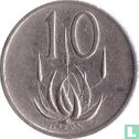 Afrique du Sud 10 cents 1986 - Image 2