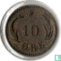 Danemark 10 øre 1889 - Image 2