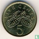Singapore 5 cents 2005 - Image 2