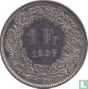 Zwitserland 1 franc 1997 - Afbeelding 1