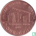 United States 1 cent 2009 (copper-plated zinc - without letter) "Lincoln bicentennial - Early childhood in Kentucky" - Image 2