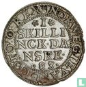 Denmark 1 skilling 1583 - Image 1