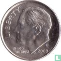 United States 1 dime 2009 (D) - Image 1