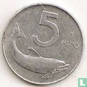 Italië 5 lire 1970 - Afbeelding 1