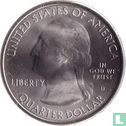 Verenigde Staten ¼ dollar 2011 (D) "Chickasaw national recreation area - Oklahoma" - Afbeelding 2