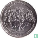 Verenigde Staten ¼ dollar 2011 (P) "Olympic National Park" - Afbeelding 1