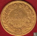 Frankreich 20 Franc 1831 (A) - Bild 1