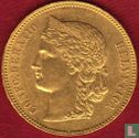 Zwitserland 20 francs 1891 - Afbeelding 2