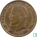 Frankrijk 5 centimes 1862 (A) - Afbeelding 1