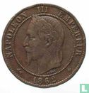 Frankrijk 10 centimes 1862 (BB) - Afbeelding 1