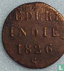 Nederlands-Indië 1/8 stuiver 1826 - Afbeelding 1