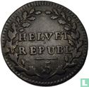 Helvetische Republiek ½ batzen 1799 (type 2) - Afbeelding 2