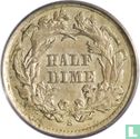 United States ½ dime 1865 (S - type 2) - Image 2