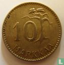 Finlande 10 markkaa 1958 (1 étroit) - Image 2