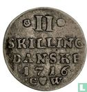 Denmark 2 skilling 1716 - Image 1