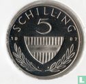 Autriche 5 schilling 1987 - Image 1