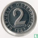 Oostenrijk 2 groschen 1987 - Afbeelding 1