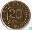 Österreich 20 Schilling 1989 "Tirol" - Bild 1