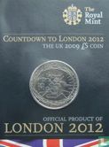 United Kingdom 5 pounds 2009 (folder) "Countdown to London 2012" - Image 1