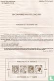 Programme Philatelique 1985-1986 - Image 1