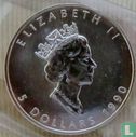 Canada 5 dollars 1990 (zilver) - Afbeelding 1