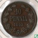 Finland 10 penniä 1895 - Image 1