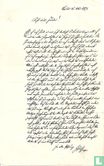 Dr. Abraham Geiger - Handgeschreven brief [05] - Afbeelding 1