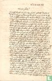 Dr. Abraham Geiger - Handgeschreven brief [09] - Bild 1