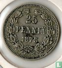 Finland 25 penniä 1873 - Image 1