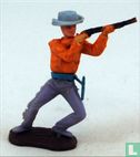 Cowboy with rifle - Image 1