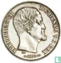 Denemarken 1 rigsdaler 1854 - Afbeelding 1