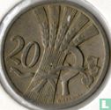 Czechoslovakia 20 haleru 1931 - Image 2